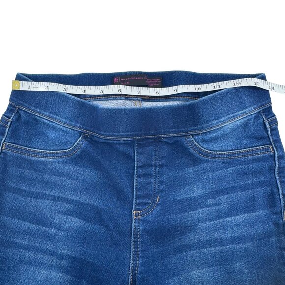 No Boundaries Skinny Jeans M(7-9) Cotton Polyester Spandex Blue Denim - Picture 5 of 8